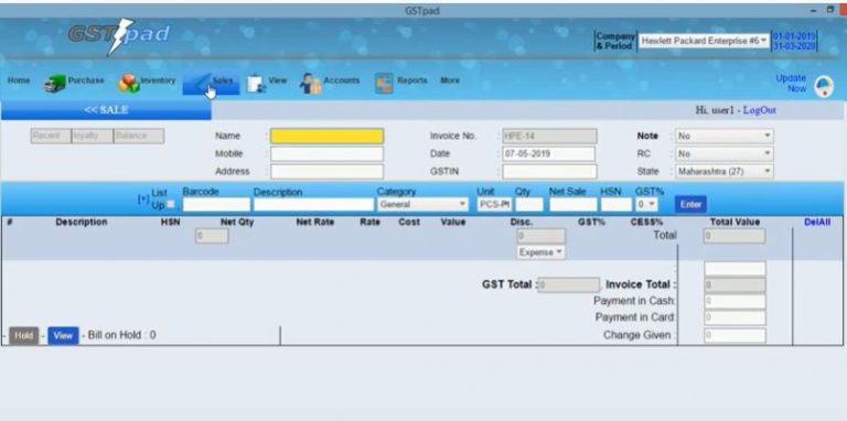accounting software with barcode free download